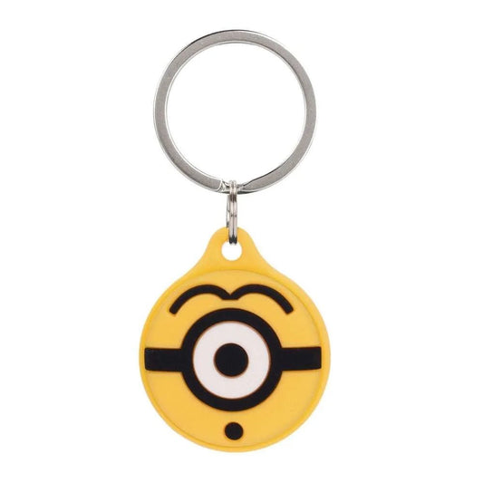 Minion Silicone Protective Cover For Apple AirTag GPS Case Tracker  Keychain