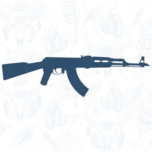 Ak 47 Temporary Tattoo (Semi-Permanent Tattoo)