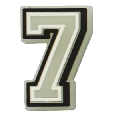 Number 7 Jibbitz Croc Charms - Crocs