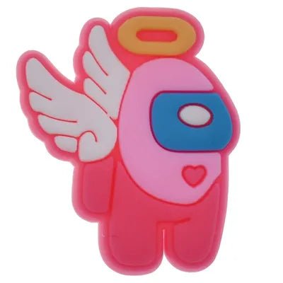 Among Us Angel Croc Charms