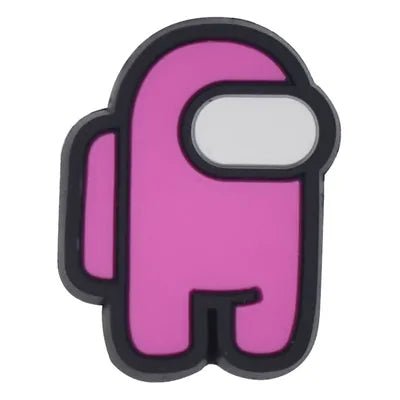 Among Us Pink Croc Charms