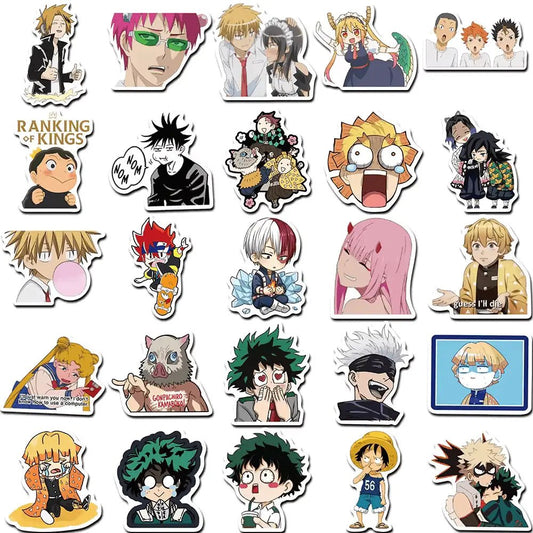 Anime Mix Sticker Pack