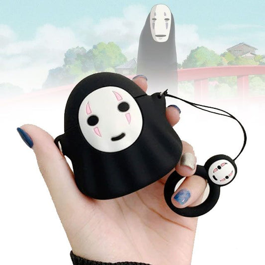 No Face from Ghibli Studio Cover for Apple Airpods 