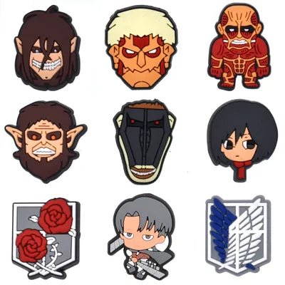 Attack on Titan Croc Charms - Inkbee Store