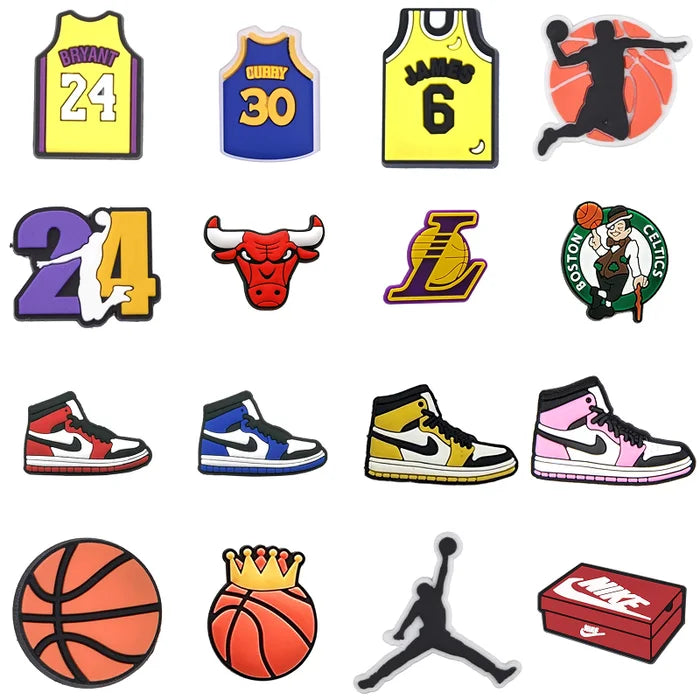 Basketball NBA croc charms collection for crocs | Jibbit