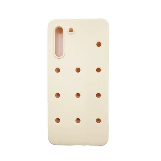 Beige/Ivory Croc Pins Phone Cases for Samsung Galaxy S