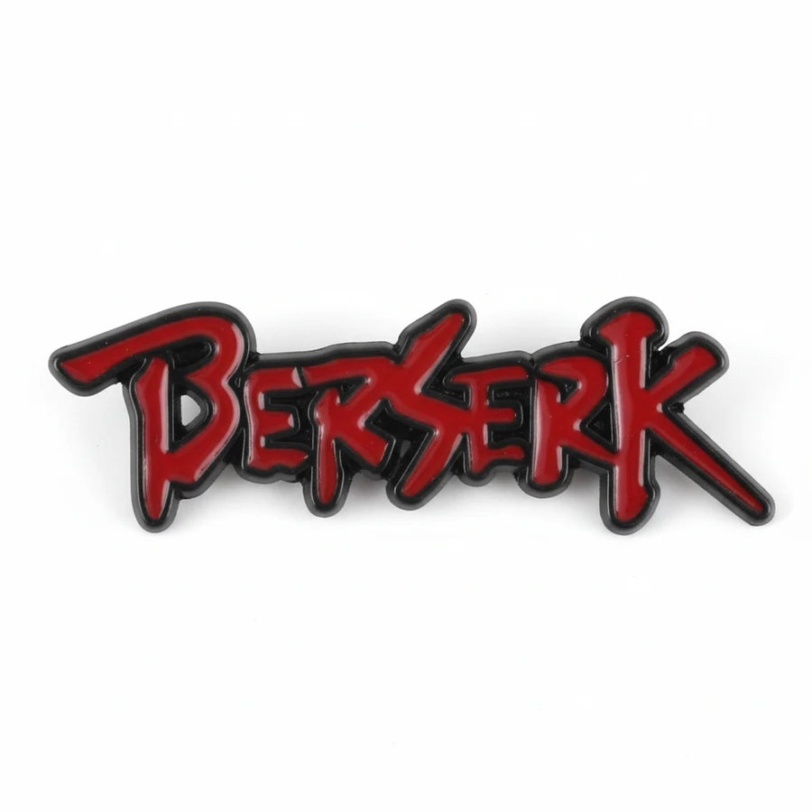 Berserk logo in red and black on a white background