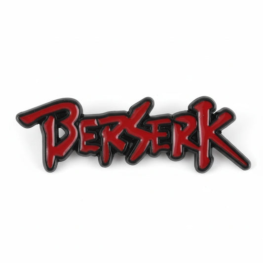 Berserk logo in red and black on a white background