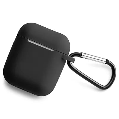 Black Silicone Case for Apple Airpods