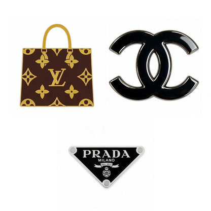 brands enamel phone stickers