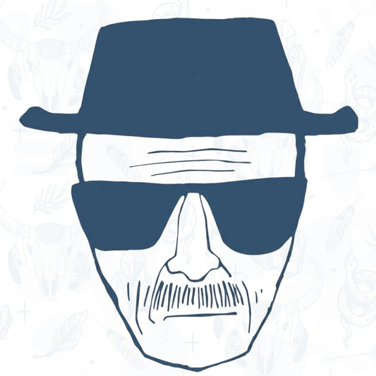 heisenberg from breaking bad semi permanent tattoo from inkbee store lebanon