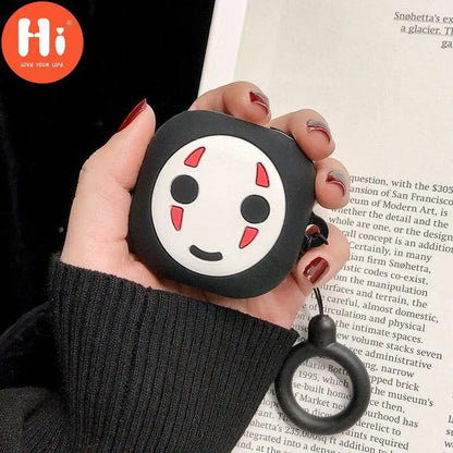 Ghibli Studio No Face Cover for Galaxy Buds Live and Galaxy Buds 2 and Galaxy Buds 2 Pro and Galaxy Buds FE and Galaxy Buds Pro