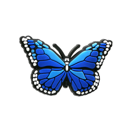 monarch colorful butterfly croc charms for crocs | jibbitz