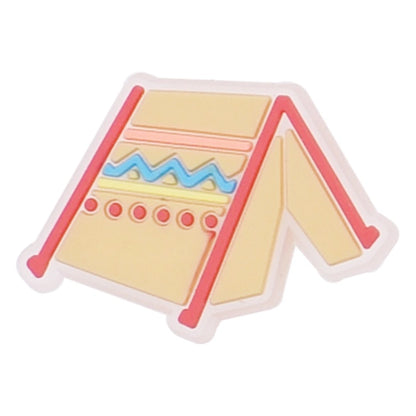 Decorative item with geometric design on a white background