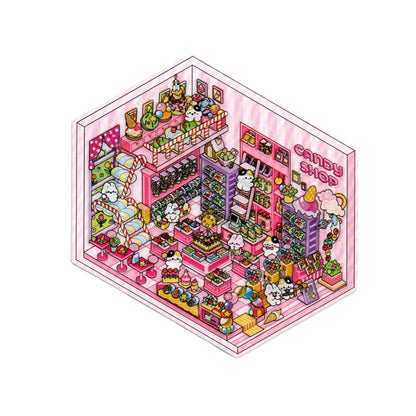 2.5D Candy Shop DIY PET Sticker Set | Small | Extreme