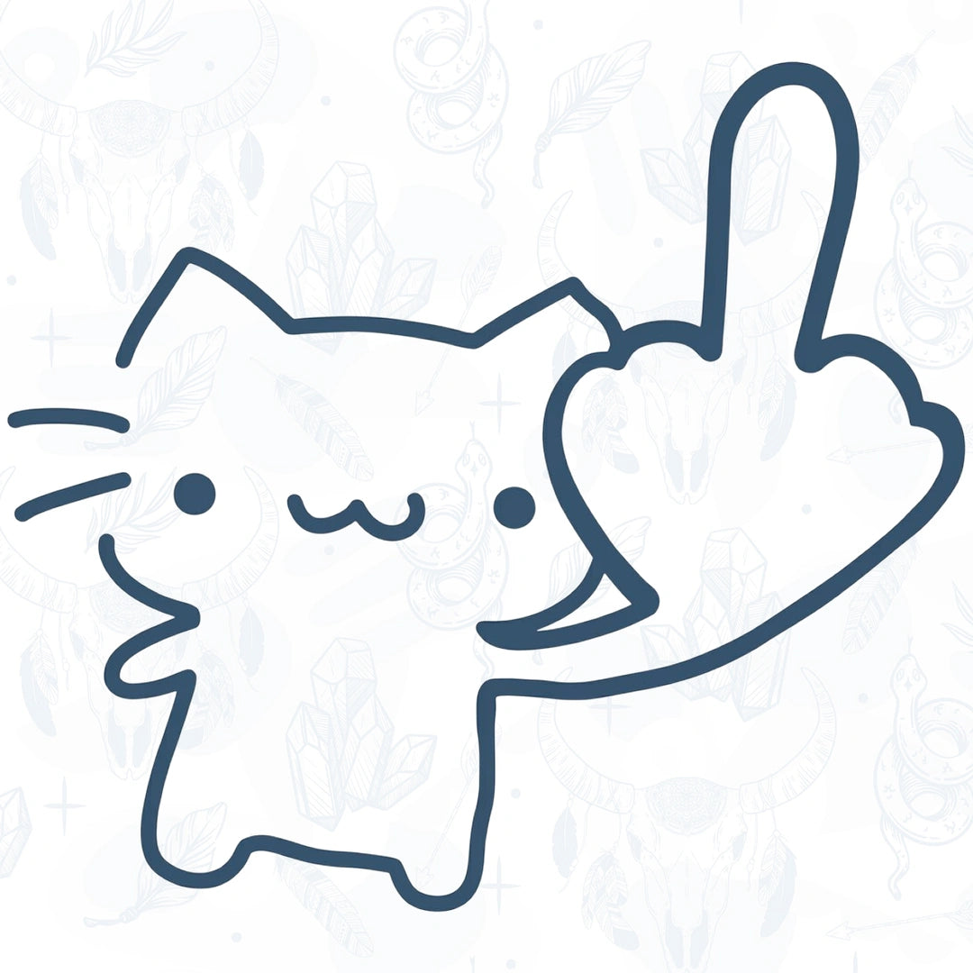 cute cat tattoo design from inkbee store lebanon