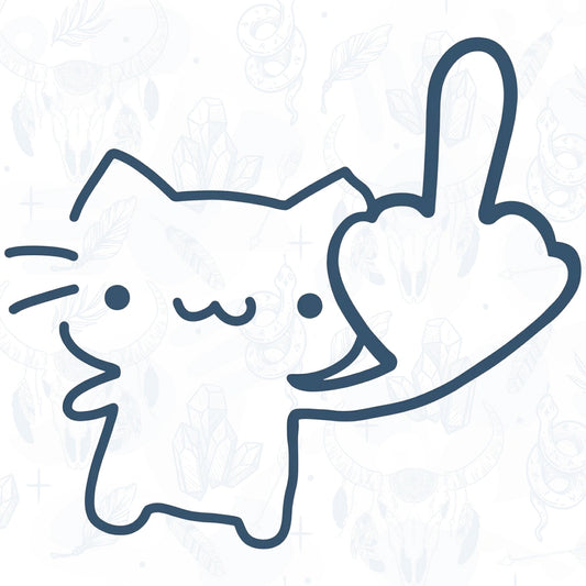 cute cat tattoo design from inkbee store lebanon