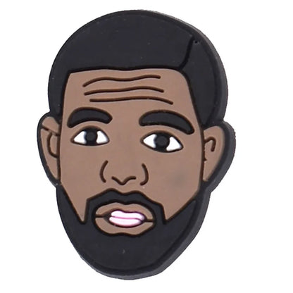 Celebrities Travis Scott XXXTentacion Drake Tupac The Weeknd Billie Eilish Tailor Swift Hatsune Miku Harry Styles Bad Bunny Croc Charm for Crocs | Jibbitz