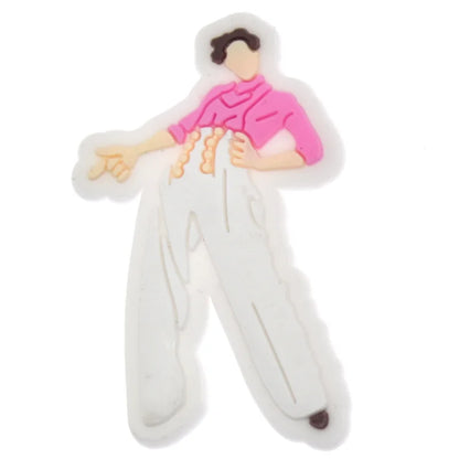 Celebrities Travis Scott XXXTentacion Drake Tupac The Weeknd Billie Eilish Taylor Swift Hatsune Miku Harry Styles Bad Bunny Croc Charm for Crocs | Jibbitz
