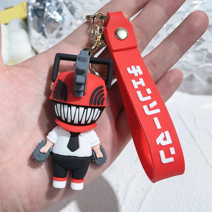 Chainsaw Man 3D PVC Keychain