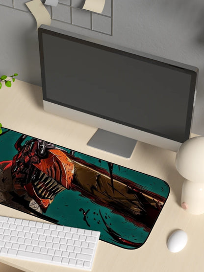 Chainsaw Man Denji Bloody Mousepad Size 70 by 30 cm