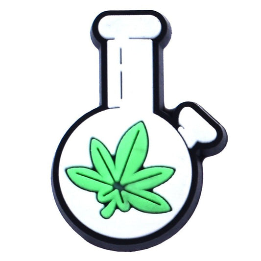 Weed Chemistry Flask Clothing Pin