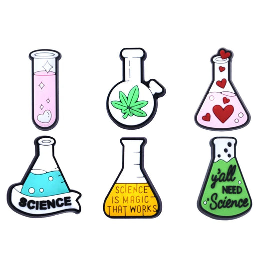 Chemistry Croc Charms