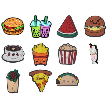 Cute and Functional 3D Silicone Clothing Pins - Food Theme