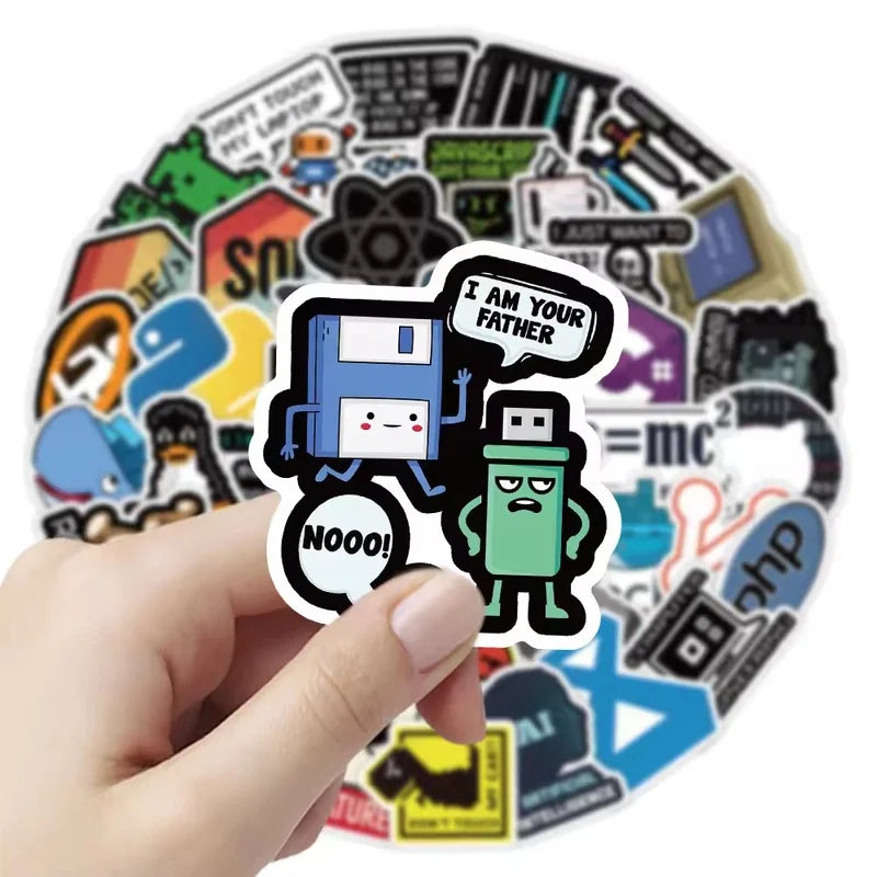 Coding and Programming Sticker Set