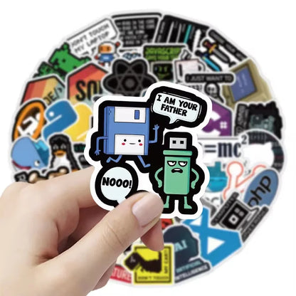 Coding and Programming Sticker Set