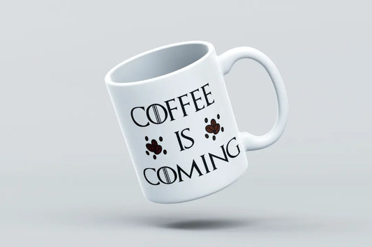 Coffee is Coming Mug