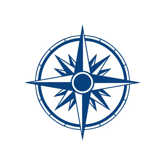 Compass North East South West Semi-Permanent Jagua Tattoo