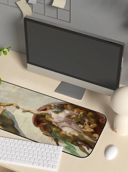 Creation of Adam Mousepad | Waterproof | 70 x 30