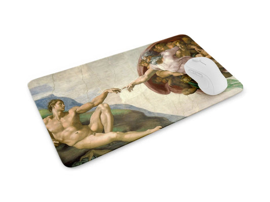 Creation of Adam Mousepad Size 70 by 30 cm