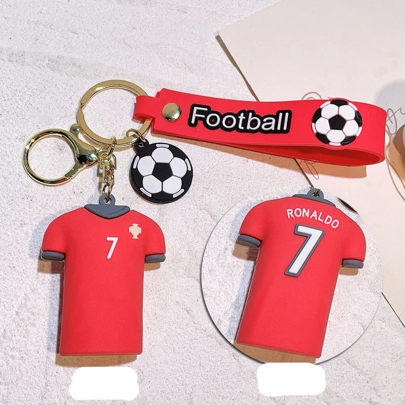 Cristiano Ronaldo CR7 3D PVC Keychain