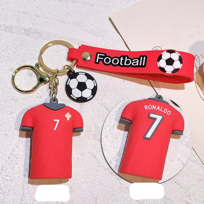 Cristiano Ronaldo CR7 3D PVC Keychain
