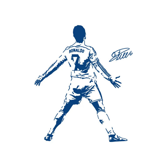 Cristiano Ronaldo Semi-Permanent Jagua Tattoo