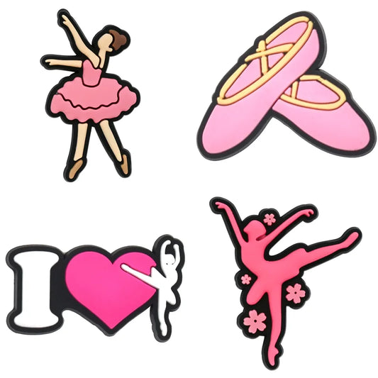 Ballet Ballerina Dancing Croc Charms for Crocs | Jibbitz