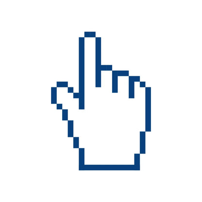 mouse cursor tattoo design on a white background