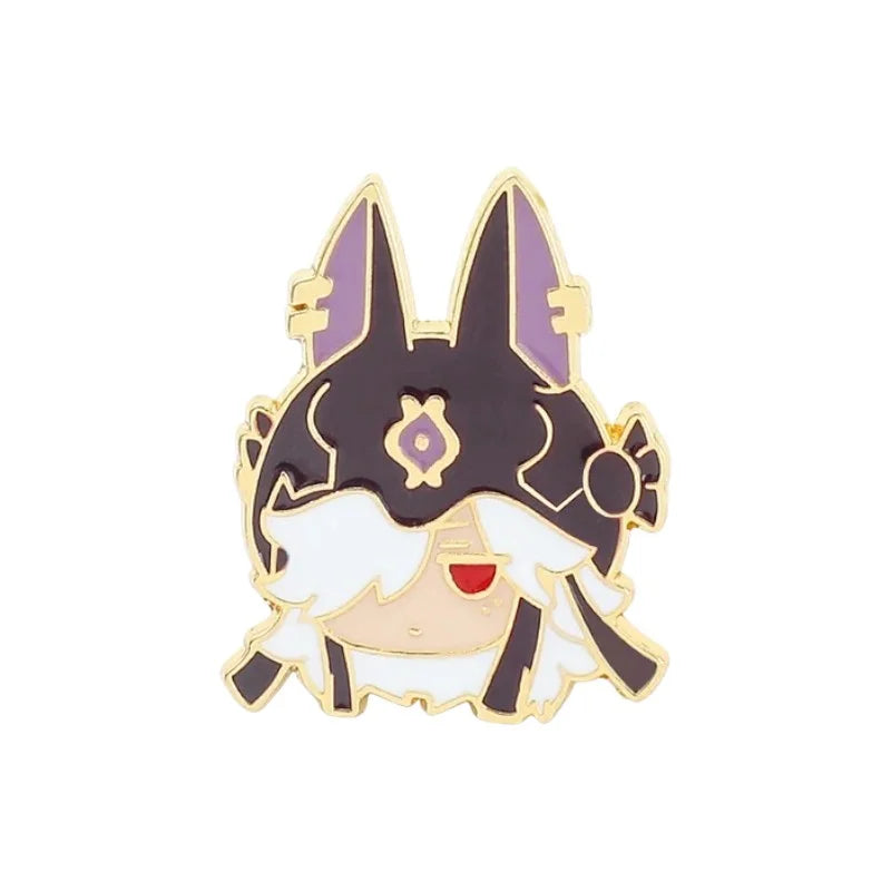 Genshin Impact Enamel Pins