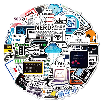 Dark Web Sticker Set 50pcs