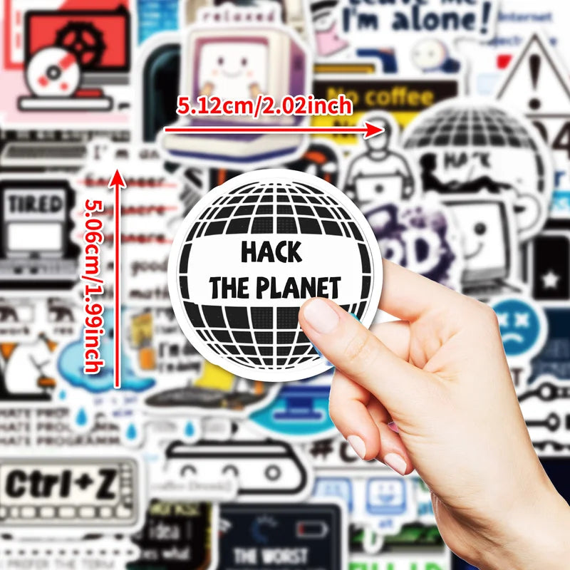 Dark Web Sticker Set 50pcs
