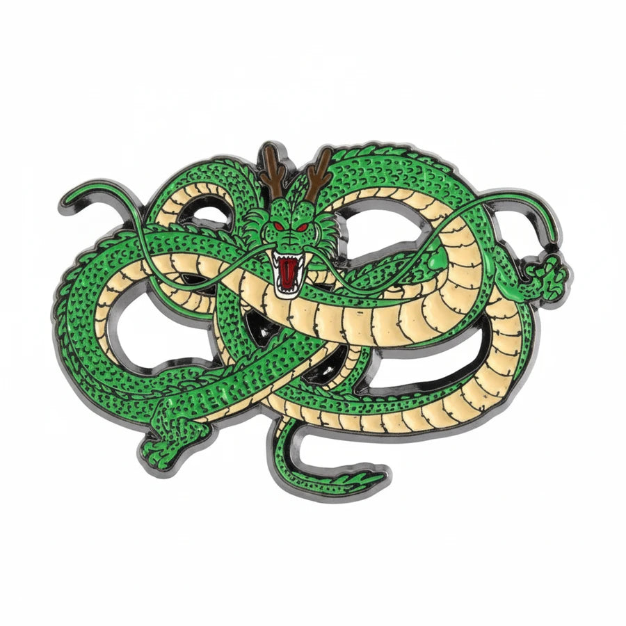 shenron dragon ball z enamel pin design
