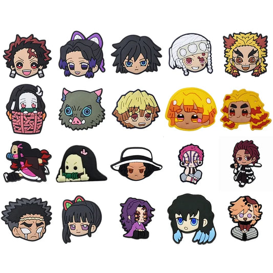 Demon Slayer Kimetsu No Yaiba croc charms collection for crocs | Jibbitz