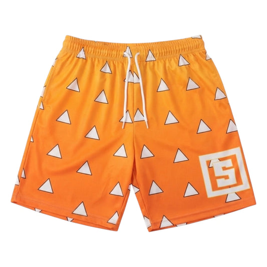 demon slayer zenitsu mesh shorts from inkbee store lebanon