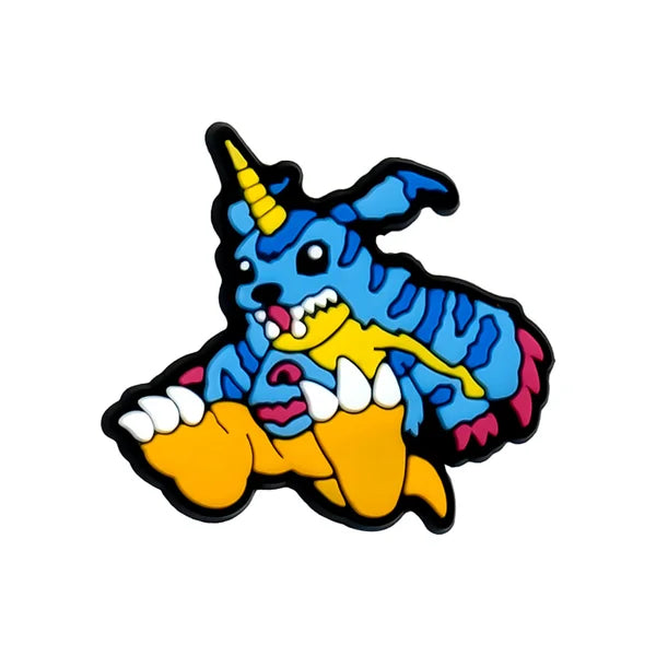 Gabumon Digital Digital Croc Charm