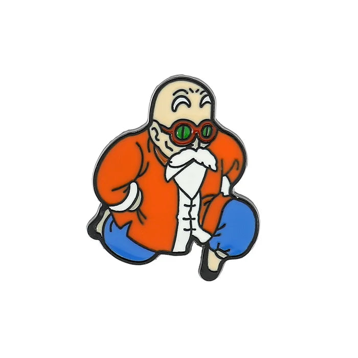 Animated character wearing sunglasses and an orange jacket on a white background