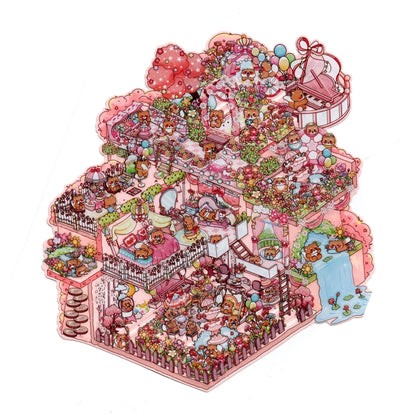 2.5D Dreamland DIY PET Sticker Set | Large | Extreme