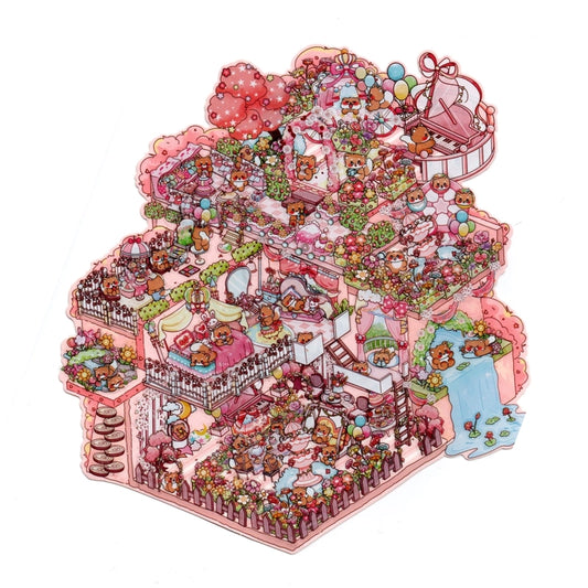2.5D Dreamland DIY PET Sticker Set | Large | Extreme