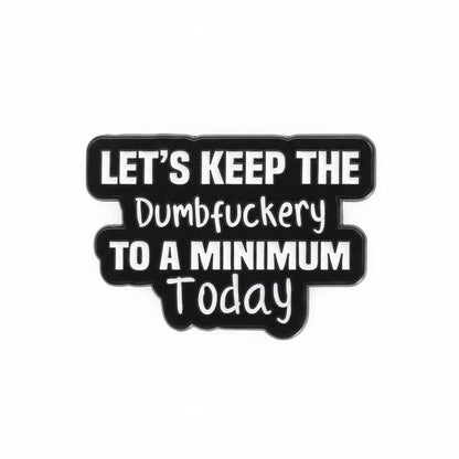 Black and white text sticker with motivational quote on a white background